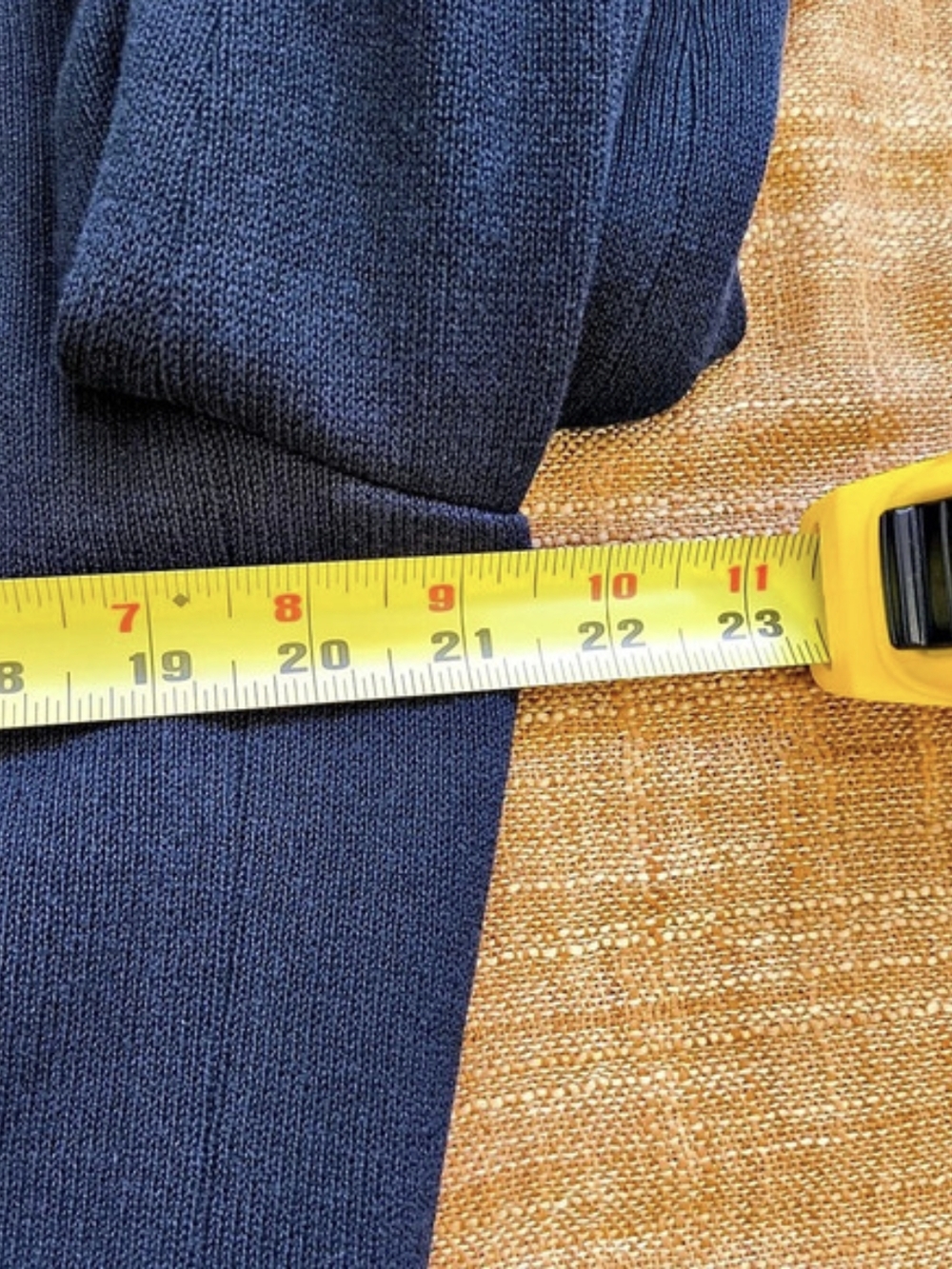 John Varvatos USA Navy Knit Crest Button Unstructured Cardigan Coat Men's Size L - Picture 15 of 16